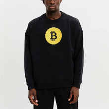 Lade das Bild in den Galerie-Viewer, Bitcoin Pixel Logo Crewneck