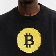 Lade das Bild in den Galerie-Viewer, Bitcoin Pixel Logo Crewneck