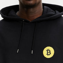 Lade das Bild in den Galerie-Viewer, Bitcoin Pixel Logo Hoodie
