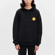 Lade das Bild in den Galerie-Viewer, Bitcoin Pixel Logo Hoodie