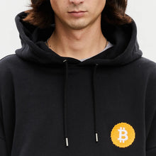 Lade das Bild in den Galerie-Viewer, Bitcoin Pixel Logo Hoodie