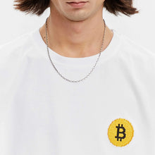 Lade das Bild in den Galerie-Viewer, Bitcoin Pixel Logo Shirt