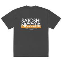 Lade das Bild in den Galerie-Viewer, Satoshi Bitcoin Oversized Shirt