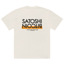 Lade das Bild in den Galerie-Viewer, Satoshi Bitcoin Oversized Shirt