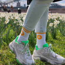 Lade das Bild in den Galerie-Viewer, Bitcoin Socken - made in Portugal