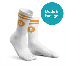 Load image into Gallery viewer, Bitcoin socks - made in Portugal

