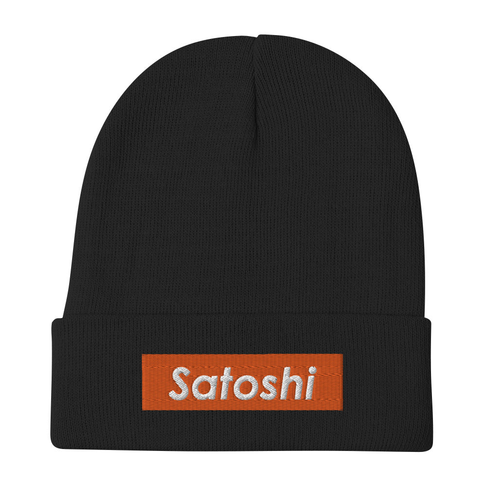 Satoshi Beanie - Orange Label