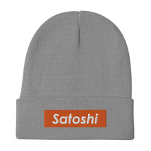 Load image into Gallery viewer, Satoshi Beanie - Orange Label
