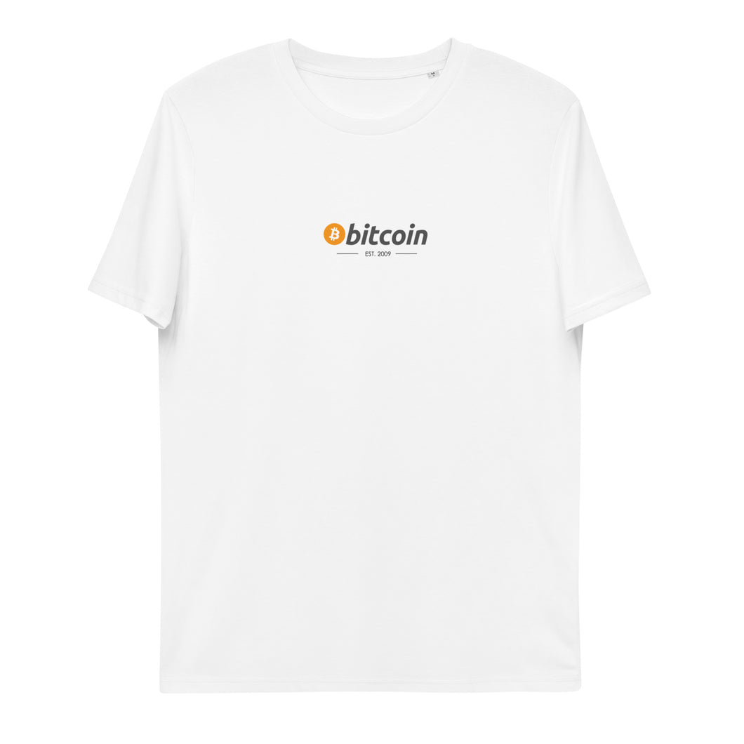 Bitcoin Est. 2009 Shirt - Weiß