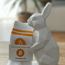 Load image into Gallery viewer, Bitcoin socks - made in Portugal
