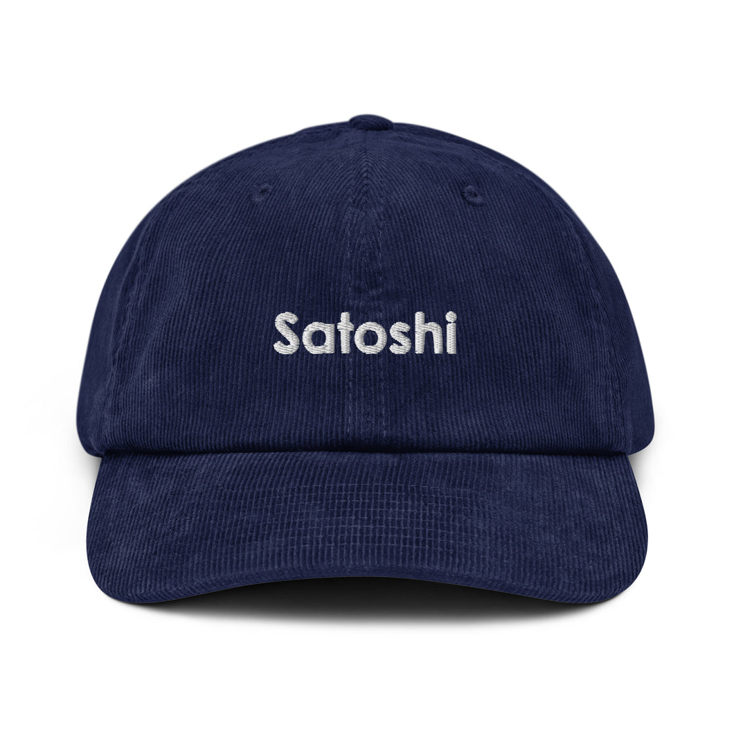 Satoshi Cord Cap - Navy