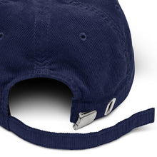 Load image into Gallery viewer, Satoshi Cord Cap - Navy
